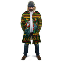 Amazing Cowboy Santa Claus Christmas Cloak Xmas Holiday Patterns - Wonder Print Shop