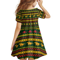 Amazing Cowboy Santa Claus Christmas Family Matching Tank Maxi Dress and Hawaiian Shirt Xmas Holiday Patterns - Wonder Print Shop