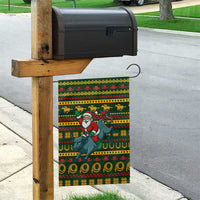 Amazing Cowboy Santa Claus Christmas Garden Flag Xmas Holiday Patterns - Wonder Print Shop