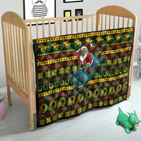 Amazing Cowboy Santa Claus Christmas Quilt Xmas Holiday Patterns - Wonder Print Shop