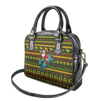 Amazing Cowboy Santa Claus Christmas Shoulder Handbag Xmas Holiday Patterns - Wonder Print Shop