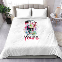 Yes I'm A B But Not Yours Bedding Set - Wonder Print Shop