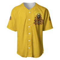 I'm Blunt Because God Rolled Me Sunflower Reaper Baseball Jersey - Wonder Print Shop