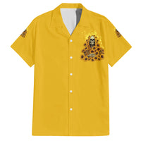 I'm Blunt Because God Rolled Me Sunflower Reaper Family Matching Summer Maxi Dress and Hawaiian Shirt - Wonder Print Shop