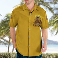 I'm Blunt Because God Rolled Me Sunflower Reaper Hawaiian Shirt - Wonder Print Shop