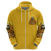 I'm Blunt Because God Rolled Me Sunflower Reaper Hoodie - Wonder Print Shop