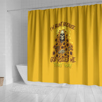 im-blunt-because-god-rolled-me-sunflower-reaper-shower-curtain