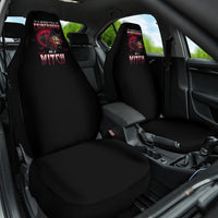 In A World Full Of Princesses Be A Witch Rose Skull Car Seat Cover - Wonder Print Shop