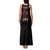 In A World Full Of Princesses Be A Witch Rose Skull Family Matching Tank Maxi Dress and Hawaiian Shirt - Wonder Print Shop