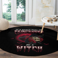 in-a-world-full-of-princesses-be-a-witch-rose-skull-round-carpet