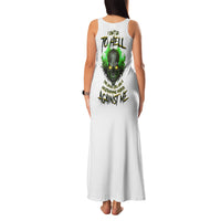 I Can't Go To Hell Fire Eyes Skull Family Matching Tank Maxi Dress and Hawaiian Shirt - Wonder Print Shop