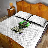 I Can't Go To Hell Fire Eyes Skull Quilt Bed Set - Wonder Print Shop