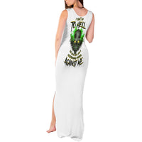 I Can't Go To Hell Fire Eyes Skull Tank Maxi Dress - Wonder Print Shop
