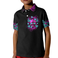 In My Defense I Was Left Unsupervised Kid Polo Shirt - Wonder Print Shop