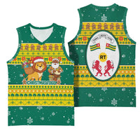 Togo Christmas Basketball Jersey with Santa Lion Drummer Gingerbread and National Emblem - Wonder Print Shop