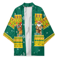 Togo Christmas Kimono with Santa Lion Drummer Gingerbread and National Emblem - Wonder Print Shop