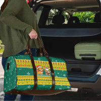 Togo Christmas Travel Bag with Santa Lion Drummer Gingerbread and National Emblem - Wonder Print Shop