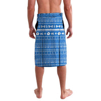 Sierra Leone Christmas Lavalava with Festive Green Pattern, Golden Lion Emblem, and Santa Sleigh Motif - Wonder Print Shop