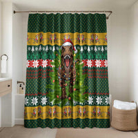 Christmas T Rex In Noel Tree Bathroom Set Xmas Holiday Patterns - Wonder Print Shop