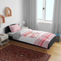 I'm Dreaming Of A Pink Christmas Flamingo Christmas Christmas Bedding Set Xmas Holiday Patterns - Wonder Print Shop