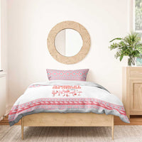 I'm Dreaming Of A Pink Christmas Flamingo Christmas Christmas Bedding Set Xmas Holiday Patterns - Wonder Print Shop