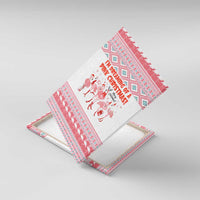 I'm Dreaming Of A Pink Christmas Flamingo Christmas Christmas Canvas Wall Art Xmas Holiday Patterns - Wonder Print Shop