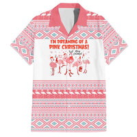 I'm Dreaming Of A Pink Christmas Flamingo Christmas Christmas Hawaiian Shirt Xmas Holiday Patterns - Wonder Print Shop