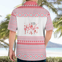 I'm Dreaming Of A Pink Christmas Flamingo Christmas Christmas Hawaiian Shirt Xmas Holiday Patterns - Wonder Print Shop