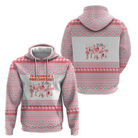 I'm Dreaming Of A Pink Christmas Flamingo Christmas Christmas Hoodie Xmas Holiday Patterns - Wonder Print Shop