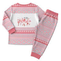 I'm Dreaming Of A Pink Christmas Flamingo Christmas Christmas Pajama Set Xmas Holiday Patterns - Wonder Print Shop