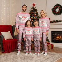 I'm Dreaming Of A Pink Christmas Flamingo Christmas Christmas Pajama Set Xmas Holiday Patterns - Wonder Print Shop