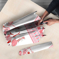 I'm Dreaming Of A Pink Christmas Flamingo Christmas Christmas Umbrella Xmas Holiday Patterns - Wonder Print Shop
