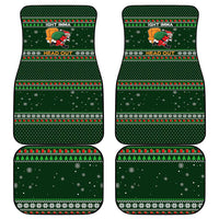 Ight Imma Head Out Santa Funny Christmas Christmas Car Mats Xmas Holiday Patterns - Wonder Print Shop