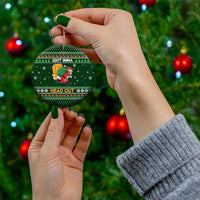 Ight Imma Head Out Santa Funny Christmas Ceramic Ornament Xmas Holiday Patterns - Wonder Print Shop