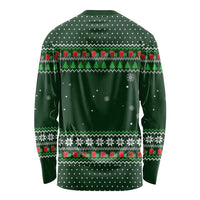 Ight Imma Head Out Santa Funny Christmas Christmas Long Sleeve Shirt Xmas Holiday Patterns - Wonder Print Shop
