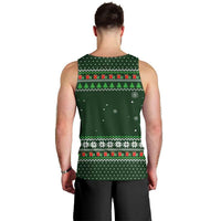 Ight Imma Head Out Santa Funny Christmas Christmas Men Tank Top Xmas Holiday Patterns - Wonder Print Shop