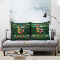 Ight Imma Head Out Santa Funny Christmas Christmas Pillow Cover Xmas Holiday Patterns - Wonder Print Shop