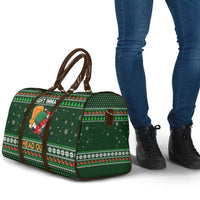 Ight Imma Head Out Santa Funny Christmas Christmas Travel Bag Xmas Holiday Patterns - Wonder Print Shop