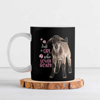 Who Loves Goat Just A Girl Christmas Trees Christmas Christmas Ceramic Mug Xmas Holiday Patterns - Wonder Print Shop