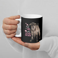 Who Loves Goat Just A Girl Christmas Trees Christmas Christmas Ceramic Mug Xmas Holiday Patterns - Wonder Print Shop