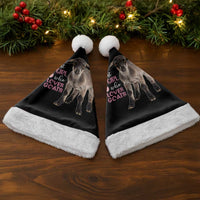 Who Loves Goat Just A Girl Christmas Trees Christmas Christmas Santa Hat Xmas Holiday Patterns - Wonder Print Shop