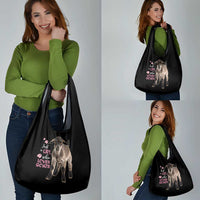 Who Loves Goat Just A Girl Christmas Trees Christmas Christmas Grocery Bag Xmas Holiday Patterns - Wonder Print Shop