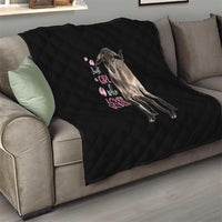 Who Loves Goat Just A Girl Christmas Trees Christmas Christmas Quilt Xmas Holiday Patterns - Wonder Print Shop