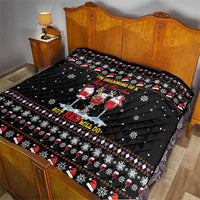 Wine Red Christmas Christmas Christmas Quilt Xmas Holiday Patterns - Wonder Print Shop