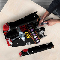 Wine Red Christmas Christmas Christmas Umbrella Xmas Holiday Patterns - Wonder Print Shop