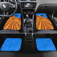 Patrice Lumumba Car Mats with Congolese Flag Colors and African History Quote - Wonder Print Shop