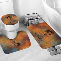 Patrice Lumumba Bathroom Set with Line Art Portrait and Truth Cannot Be Killed Inspirational Quote - Wonder Print Shop