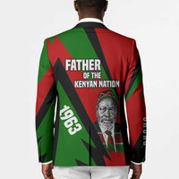Jomo Kenyatta Blazer Patriotic Colors Design and Father of the Kenyan Nation Tribute - Wonder Print Shop