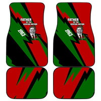 Jomo Kenyatta Car Mats Patriotic Colors Design and Father of the Kenyan Nation Tribute - Wonder Print Shop