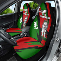 Jomo Kenyatta Car Seat Cover Patriotic Colors Design and Father of the Kenyan Nation Tribute - Wonder Print Shop